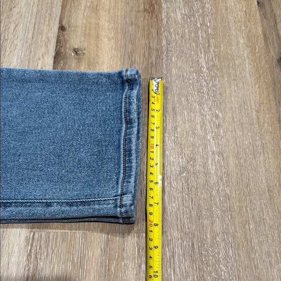 Cello High Rise Size 5 Women Jeans - Blue Straight Leg Jeans - Picture 7 of 10